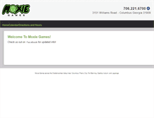 Tablet Screenshot of moxiegamestore.com